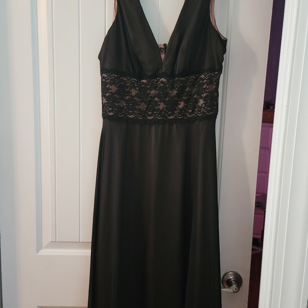 Connected Black Dress